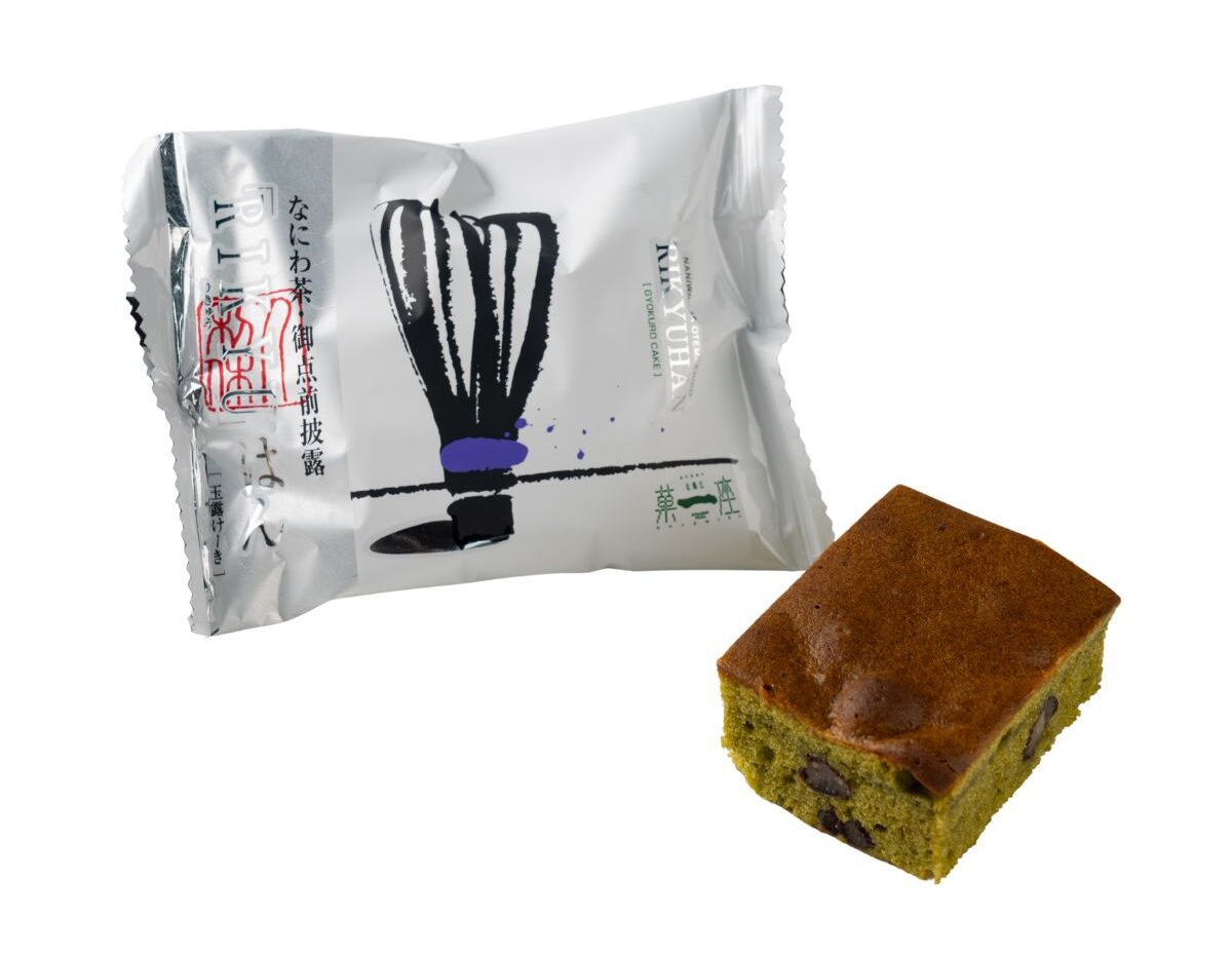 菓一座｜RIKYUはん（玉露ケーキ） | LE PINEAU 大阪北堀江のスイーツ